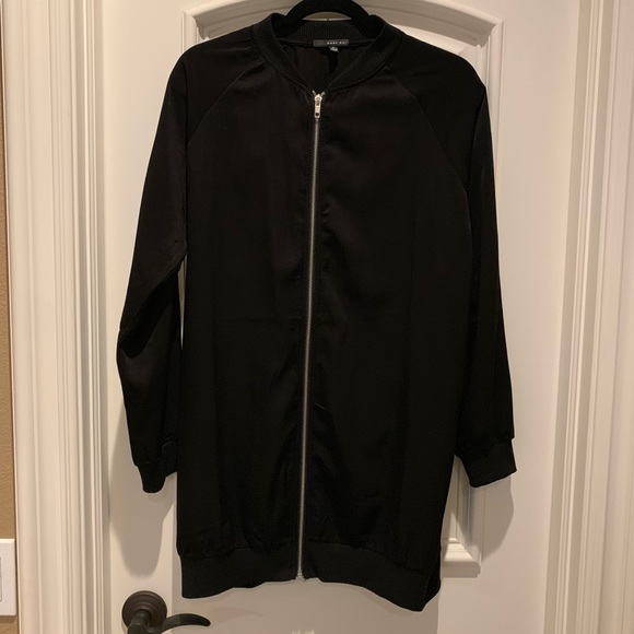 [LIKE 🆕] Nordstrom: Black Bomber Jacket - Picture 2 of 3